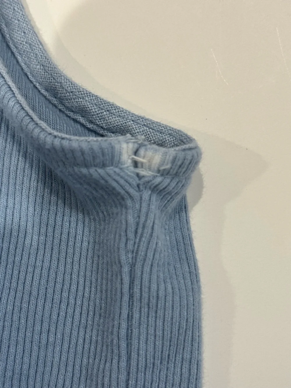 Terzo Millennio Light Blue Sleeveless Italian Linen Dress Small - Picture 7 of 10